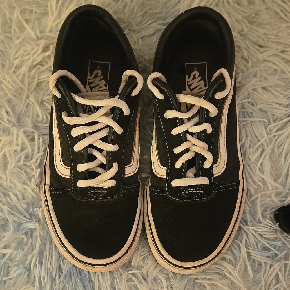 Vans Kids Sneakers Black and White